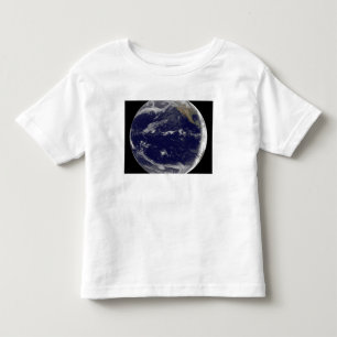 Camiseta De Bebé Imagen por satélite de la tierra 2