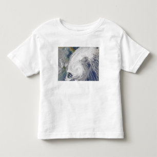 Camiseta De Bebé Imagen por satélite de un tifón
