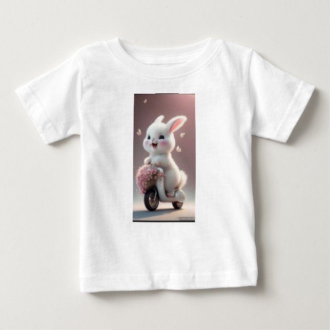 Camiseta De Bebé Imaginación en el estilo: la moda de los niños (Anverso)