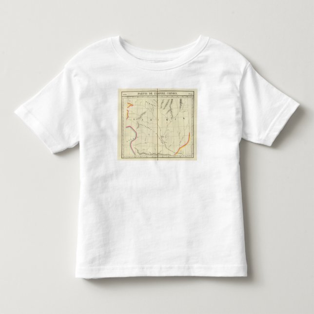 Camiseta De Bebé Imperio chino, Asia 34 (Anverso)