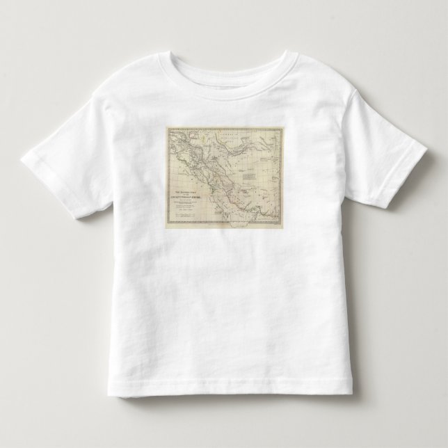 Camiseta De Bebé Imperio persa, del este (Anverso)