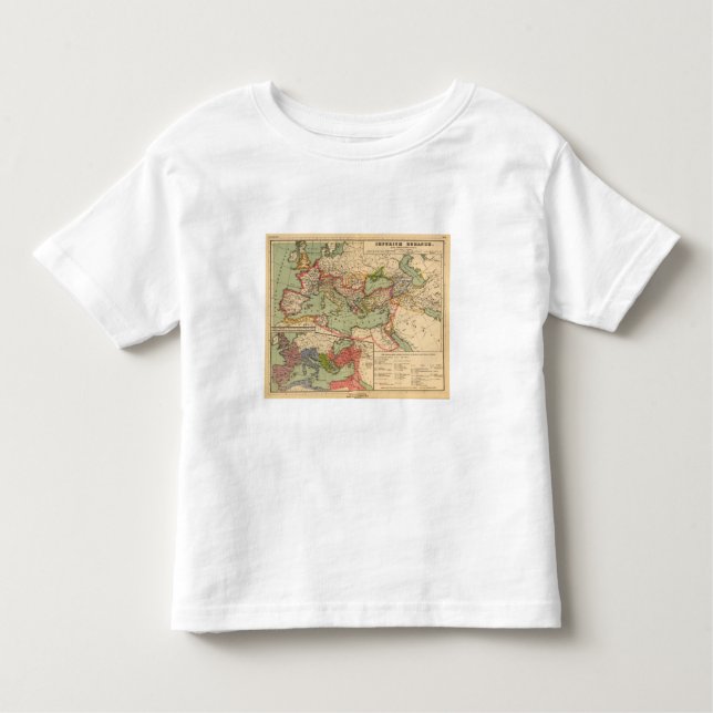 Camiseta De Bebé Imperio romano (Anverso)