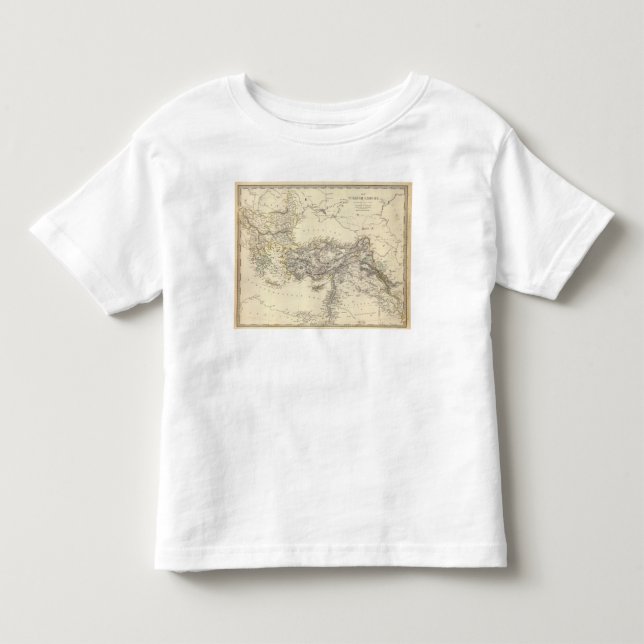 Camiseta De Bebé Imperio turco, Grecia (Anverso)