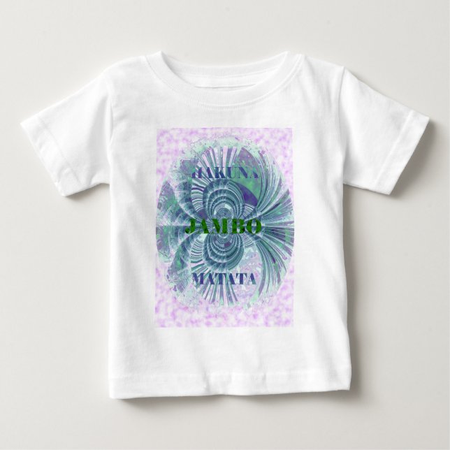 Camiseta De Bebé Impresión artística de Aurora Matata (Anverso)