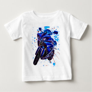 Camiseta De Bebé Impresión artística de Yamaha YZF R1