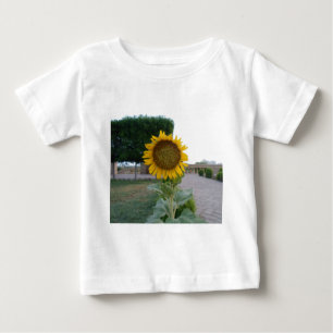 Camiseta De Bebé Impresión de arte de girasol