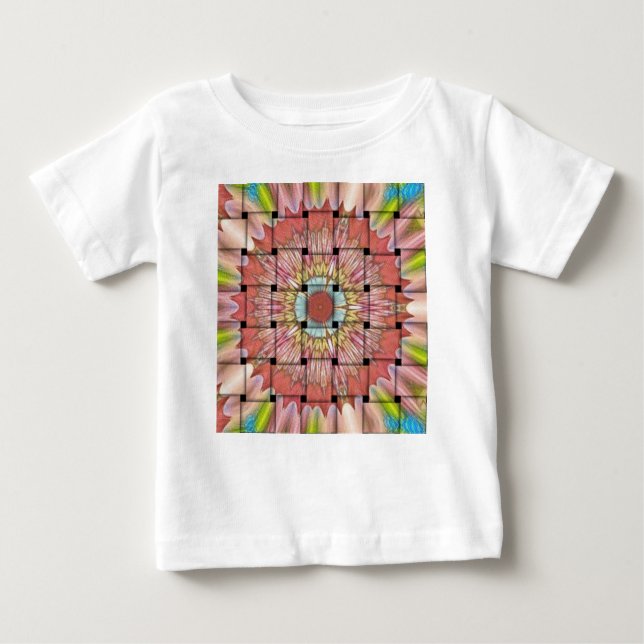 Camiseta De Bebé Impresión de arte de inspiración africana - Diseño (Anverso)