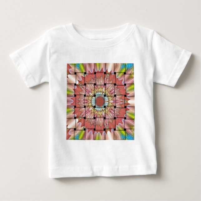 Camiseta De Bebé Impresión de arte de inspiración africana - Diseño (Anverso)
