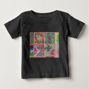 Camiseta De Bebé Impresión de arte de señal de mano de Hakuna Matat