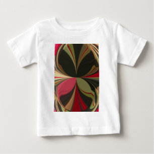 Camiseta De Bebé Impresión de arte Edgy Earth Kaleidoscope