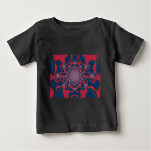 Camiseta De Bebé Impresión de arte en Kaleidoscope