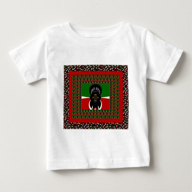 Camiseta De Bebé Impresión de arte Jambo Kenya (Anverso)