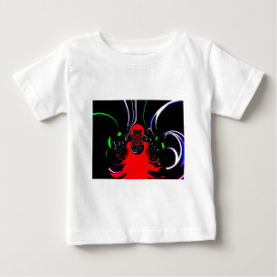Camiseta De Bebé Impresión de fluidos en Kaleidoscope