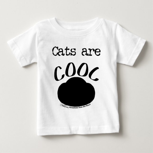Camiseta De Bebé Impresión de Guay Cat-Paw (Anverso)