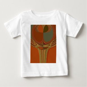Camiseta De Bebé Impresión del arte contemporáneo tradicional de la