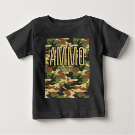Camiseta De Bebé Impresión del ejército clásico de ropa de AMMO