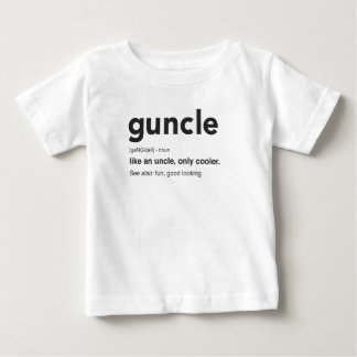 Camiseta De Bebé Impresión divertida de la definición de Gtío