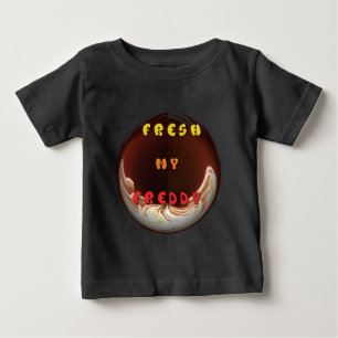 Camiseta De Bebé Impresión fresca de mi Freddy Art