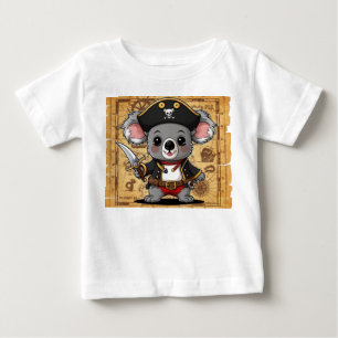 Camiseta De Bebé Impresión pirata de Koala