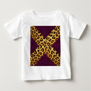 Camiseta De Bebé Impresión X del guepardo