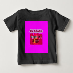 Camiseta De Bebé Imprimir arte de abee de tablero