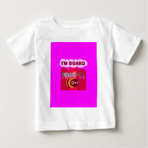 Camiseta De Bebé Imprimir arte de abee de tablero