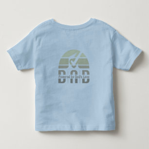 Camiseta De Bebé Impulsado por el amor de papá: Haciendo Recuerdos