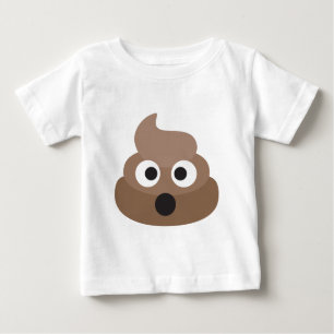 Camiseta De Bebé Impulso chocado hilarante de la emoji