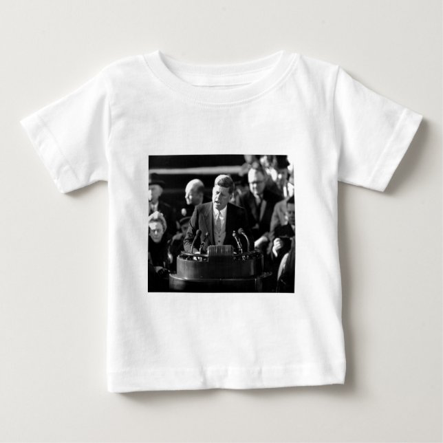 Camiseta De Bebé Inauguarción JFK (Anverso)