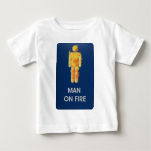 CAMISETA DE BEBÉ INCENDIO PARA BEBÉ