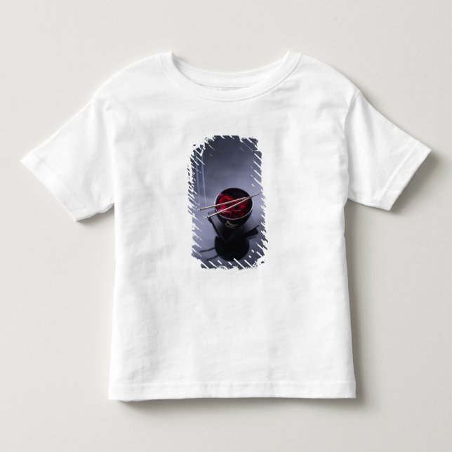 Camiseta De Bebé Incienso ardiente encima del cuenco de pétalos (Anverso)
