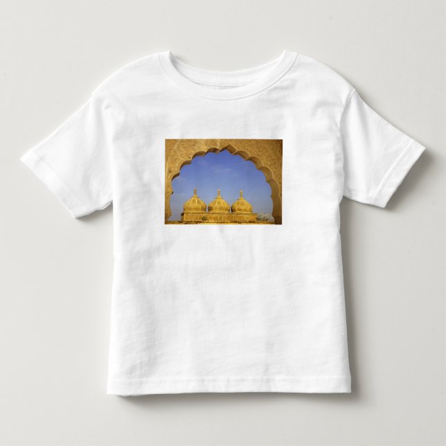 Camiseta De Bebé India, Rajasthan, Jaisalmer. Cúpulas de arenisca (Anverso)