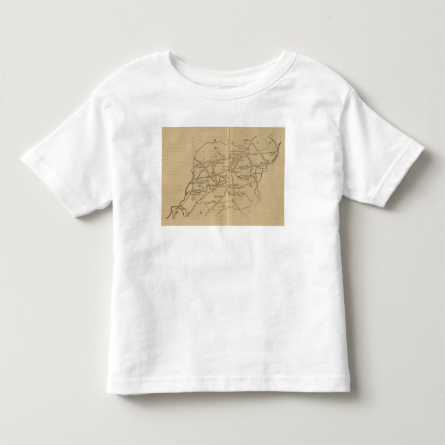 Camiseta De Bebé Indiana, Ohio, Kentucky (Anverso)