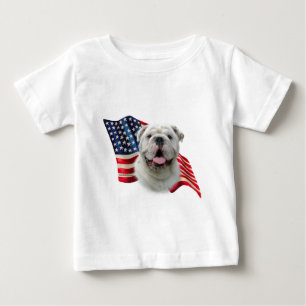 Camiseta De Bebé Indicador de bulldog