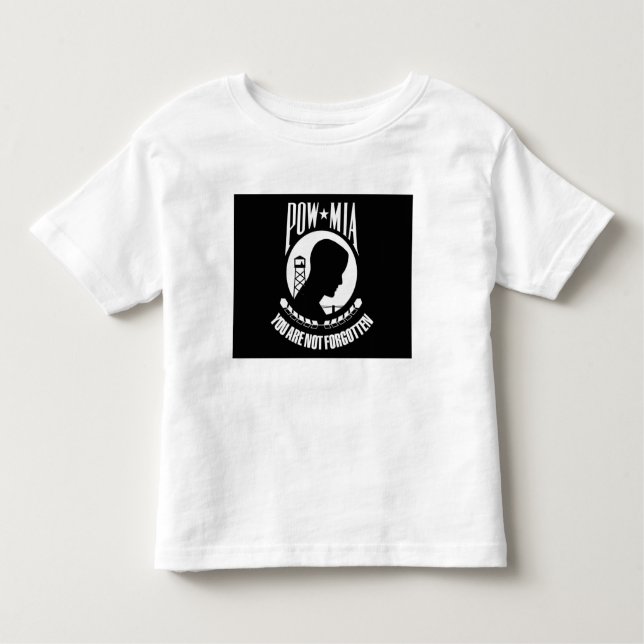 Camiseta De Bebé Indicador POW-MIA (Anverso)
