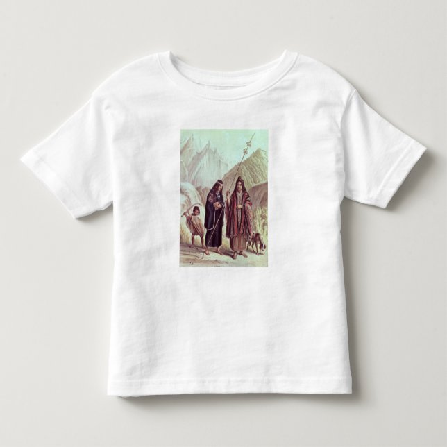 Camiseta De Bebé Indios araucanos (Anverso)