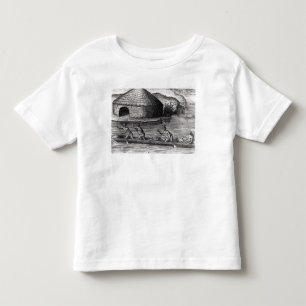 Camiseta De Bebé Indios de la Florida que almacenan sus cosechas