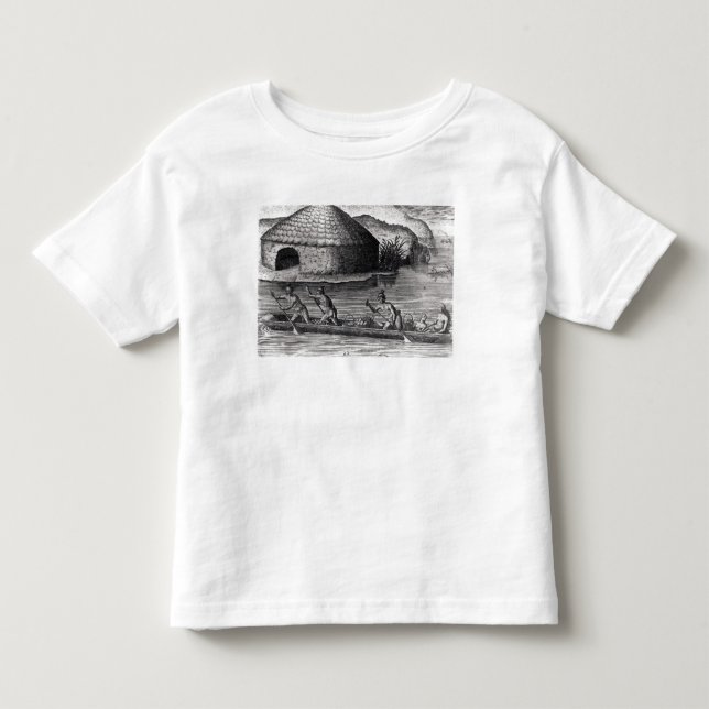 Camiseta De Bebé Indios de la Florida que almacenan sus cosechas (Anverso)