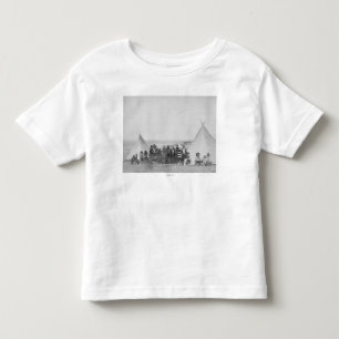 Camiseta De Bebé Indios de Miniconjou fuera de la fotografía de lo