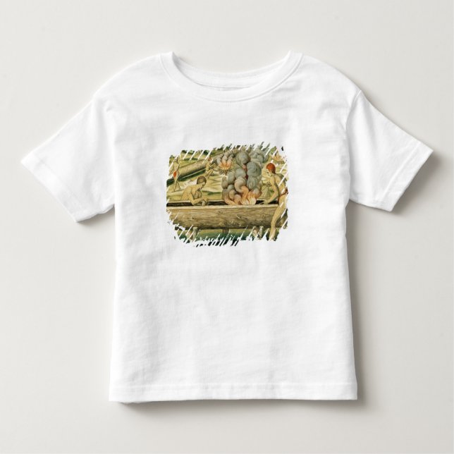 Camiseta De Bebé Indios que hacen una canoa de cobertizo (Anverso)