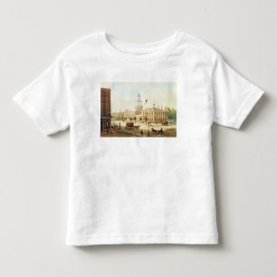Camiseta De Bebé Indique la casa, Philadelphia, grabada por Deroy