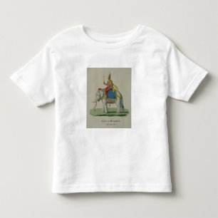 Camiseta De Bebé INDRA, grabado por Marlet y Cie (litho del color)