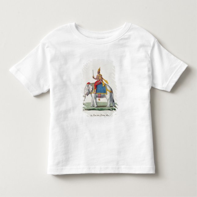 Camiseta De Bebé INDRA o Devendra, del "francaise de L'Inde…", (Anverso)