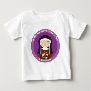Camiseta De Bebé Inés de Asís