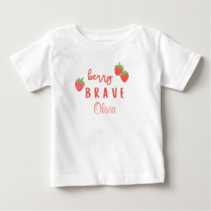 Camiseta De Bebé infancia valiente cáncer enfermo niños nombre pers