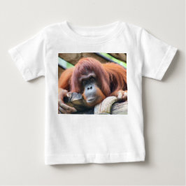 CAMISETA DE BEBÉ INFANTES ORANGATANG PRIMATE T-SHIRT