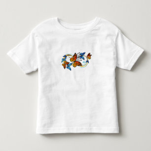 Camiseta De Bebé Infinidad de Mariposas Monarca