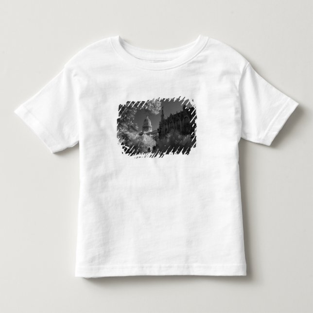 Camiseta De Bebé Infrarrojo de la cúpula del edificio del Capitolio (Anverso)