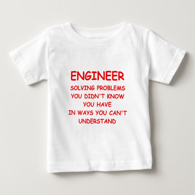 CAMISETA DE BEBÉ INGENIERO (Anverso)
