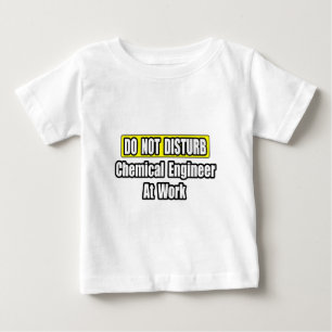 Camiseta De Bebé Ingeniero Químico En Trabajo